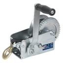 Sealey Geared Hand Winch with Webbing Strap 900kg Capacity