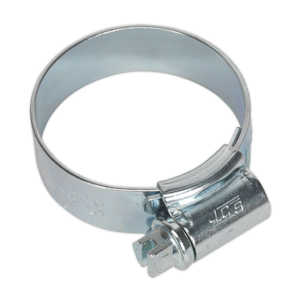 Sealey HI-GRIP® Zinc Plated Hose Clip 25-35mm - Pack of 20