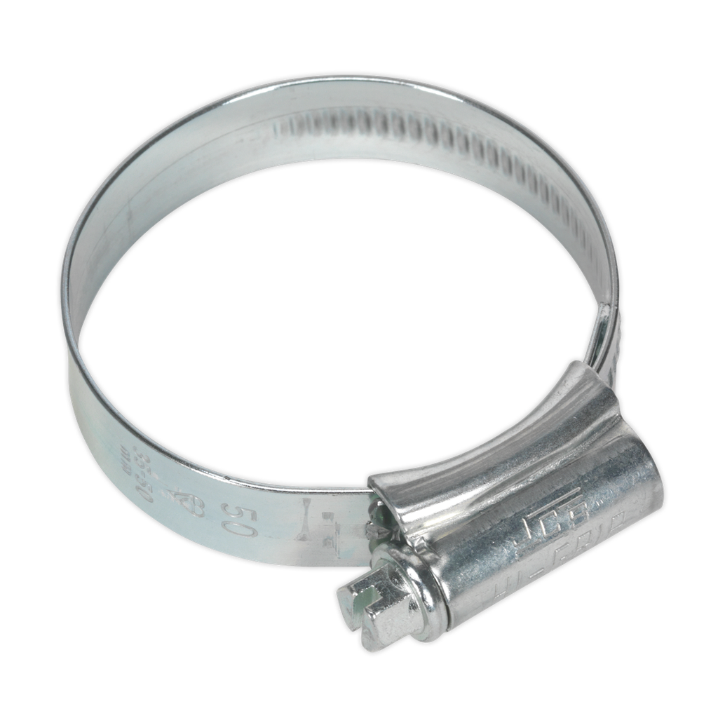 HI-GRIP® Zinc Plated Hose Clip 35-50mm - Pack of 20