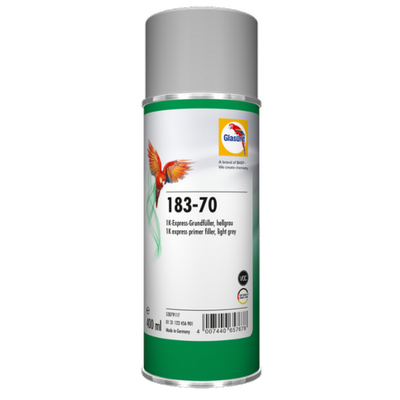 400ml Glasurit 183-70 Light Grey Express Filler (Each)