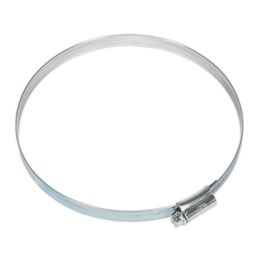 Sealey HI-GRIP® Zinc Plated Hose Clip 130-160mm - Pack of 10