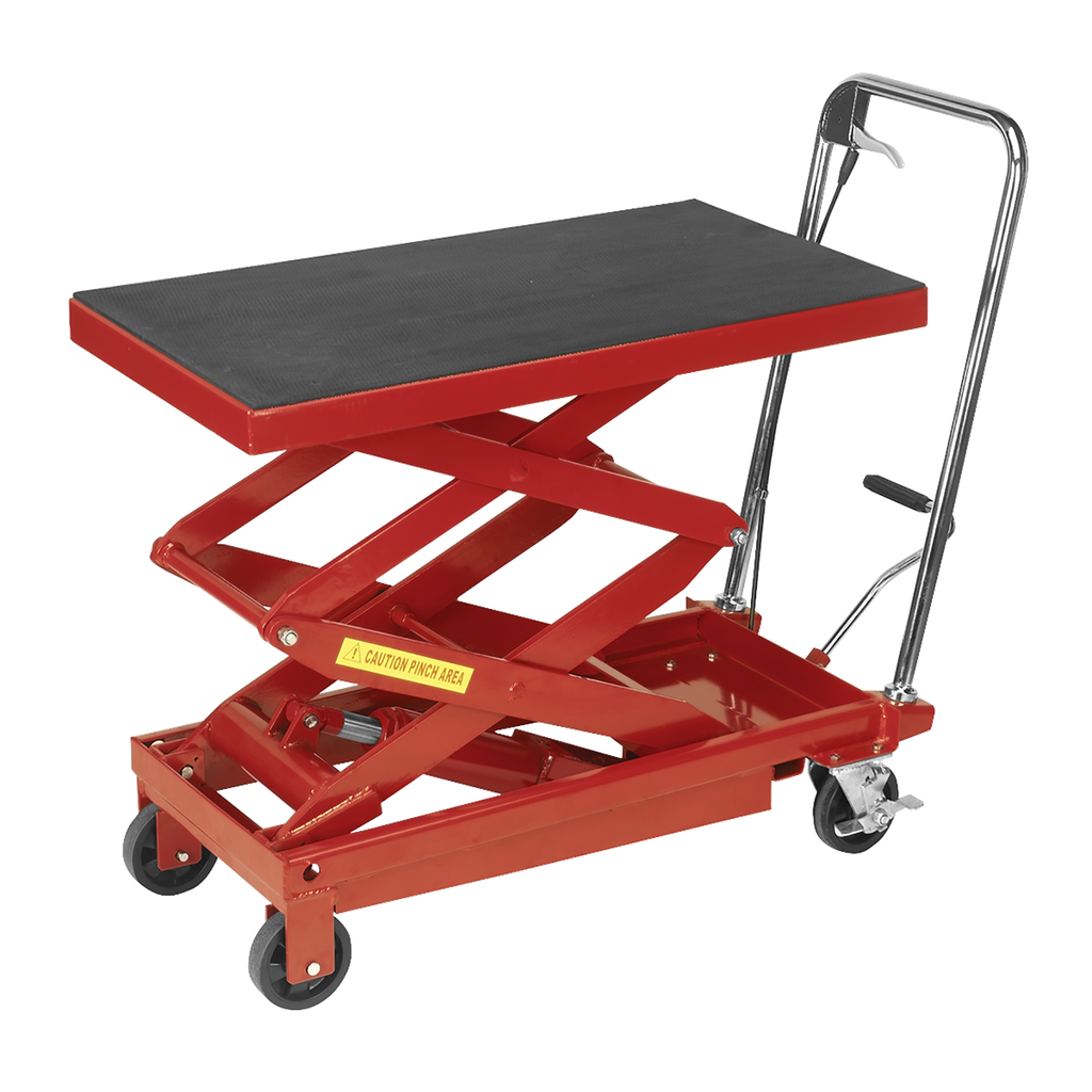 Sealey Hydraulic Scissor Lift Platform Table 300kg Capacity