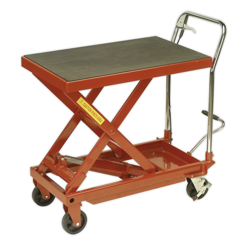 Sealey Hydraulic Scissor Lift Platform Table 500kg Capacity