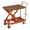 Sealey Hydraulic Scissor Lift Platform Table 500kg Capacity