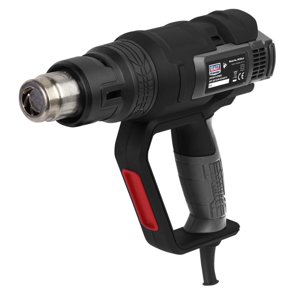 Premier 2000W 3-Speed Heat Gun 50-600°C