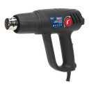 Sealey 2000W Variable Temperature Heat Gun Kit 50-450°C/90-600°C