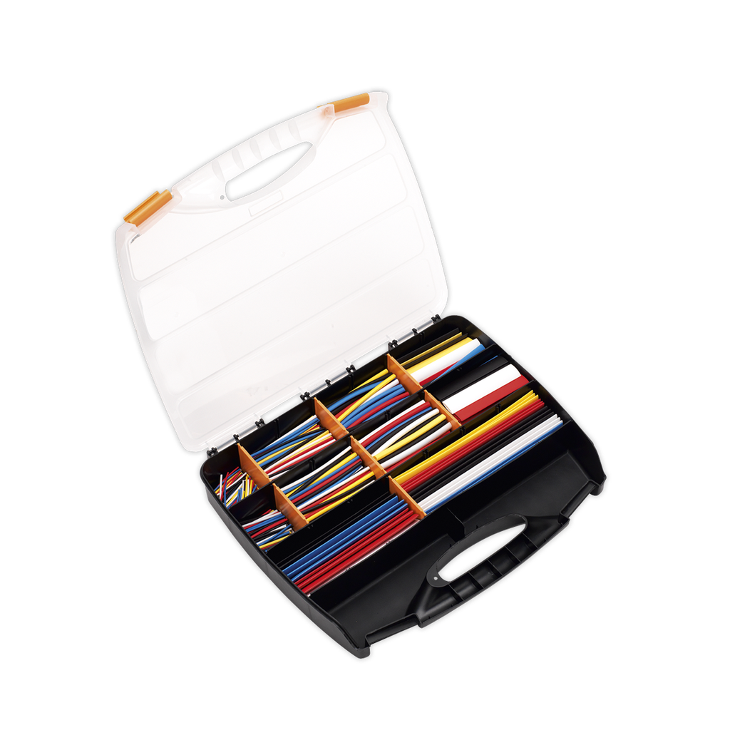 Sealey Heat Shrink Tubing Assortment 50, 100, 150 & 200mm 590pc 