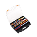 Heat Shrink Tubing Assortment 50, 100, 150 & 200mm 590pc - Mixed Colours