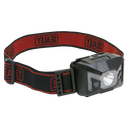 Sealey Head Torch with Auto-Sensor 3W SMD & 2 Red LED
