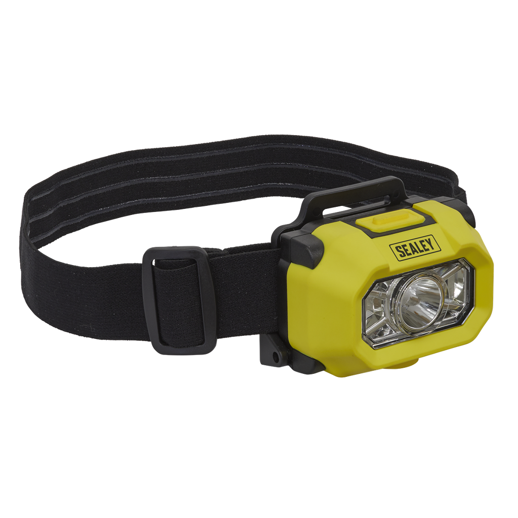 Sealey Intrinsically Safe Head Torch 1.8W SMD LED ATEX/IECEx Approved