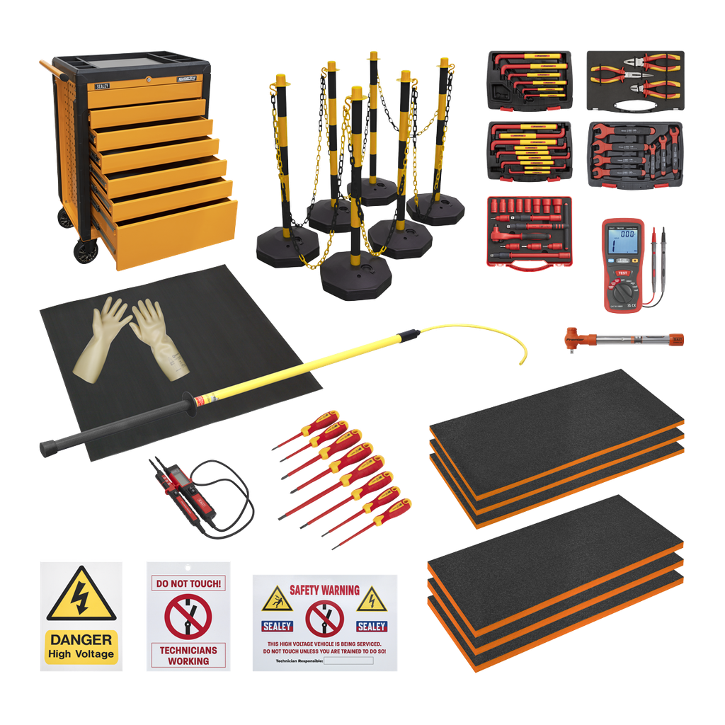 Sealey EV/Hybrid Master Tool Kit 19pc