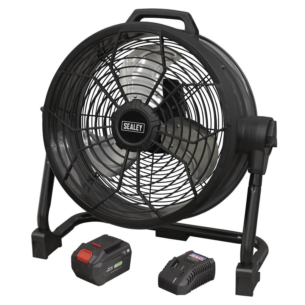 Sealey SV20 Series 16" 2-in-1 Cordless/Corded High Velocity Drum