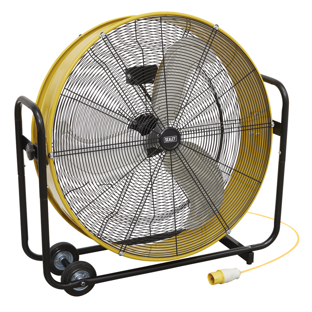 Industrial High Velocity Drum Fan 30" 110V