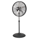 Industrial High Velocity Oscillating Pedestal Fan 20" 230V
