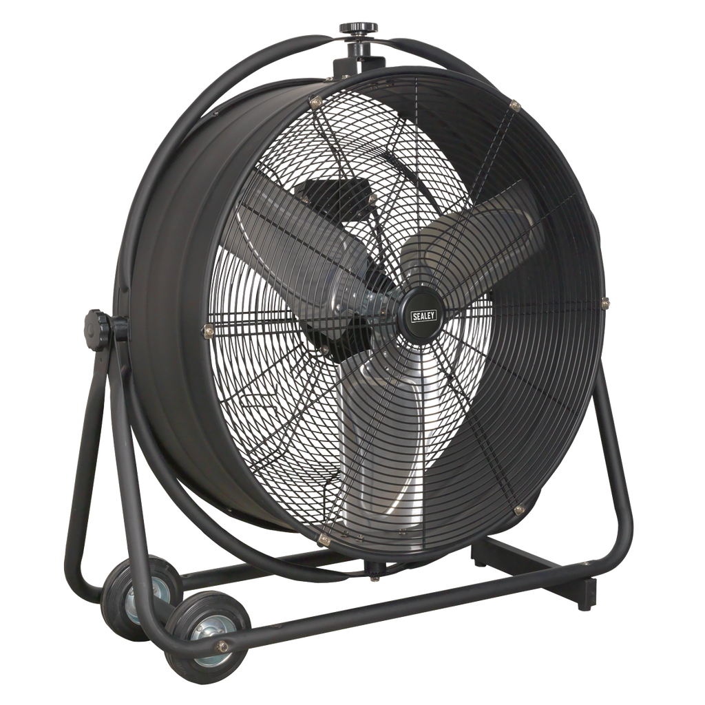 Industrial High Velocity Orbital Drum Fan 24" 230V