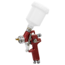 Sealey Workshop Series HVLP Gravity Feed Touch-Up Spray Gun 0.8mm Set-Up