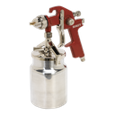 Sealey Workshop Series HVLP Suction Feed Spray Gun 1.7mm Set-Up