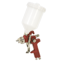 Sealey Workshop Series HVLP Gravity Feed Spray Gun 2mm Set-Up