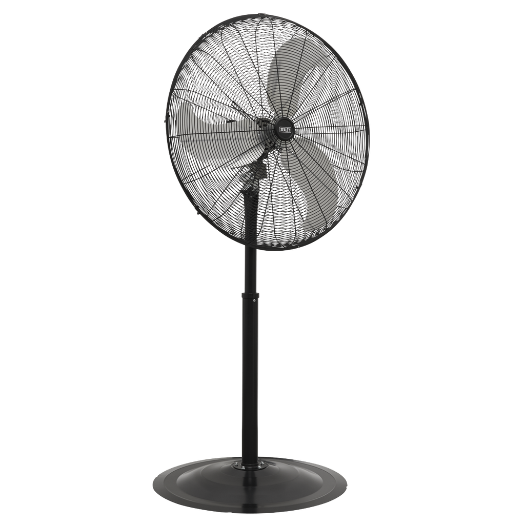 Industrial High Velocity Oscillating Pedestal Fan 30" 230V