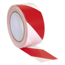 Sealey Hazard Warning Tape 50mm x 33m - Red/White