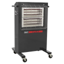 Infrared Cabinet Heater 1.4/2.8kW 230V