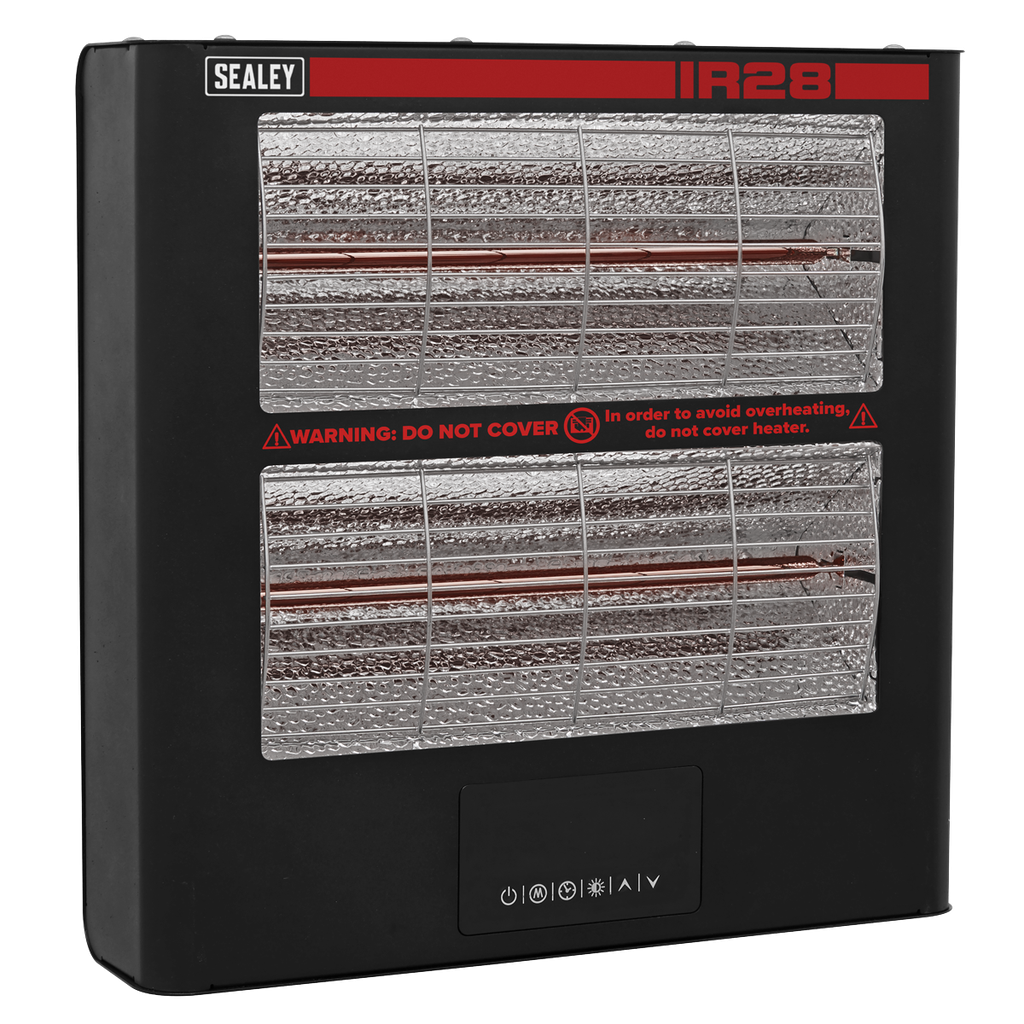 Sealey Wall Mounting Infrared Quartz Heater 2.8kW/230V