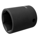 Sealey Premier Impact Socket 1/2"Sq Drive 24mm