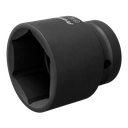 Sealey Premier Impact Socket 1"Sq Drive 52mm