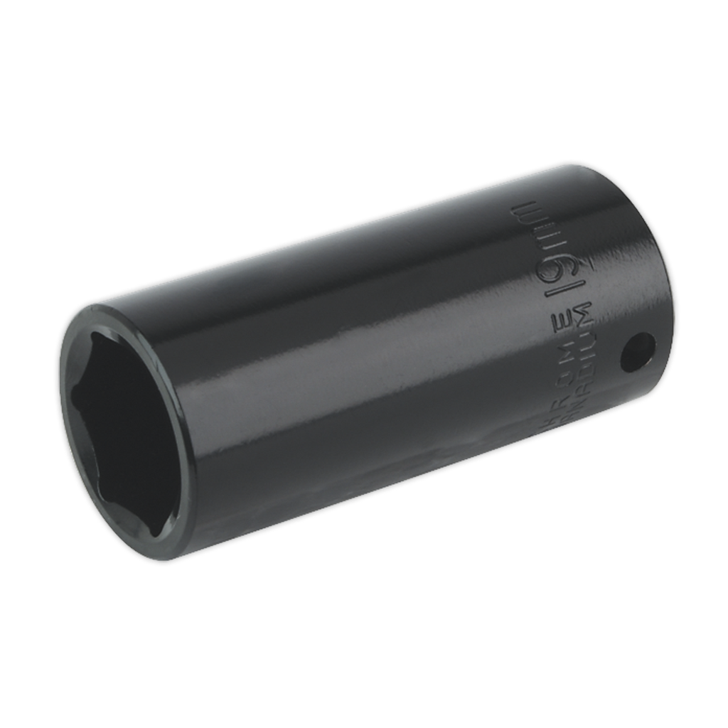 Sealey Premier Deep Impact Socket 3/8"Sq Drive 19mm