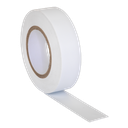 Sealey PVC Insulating Tape 19mm x 20m, White - Pack of 10