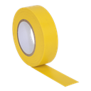 PVC Insulating Tape 19mm x 20m, Yellow - Pack of 10