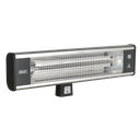 Sealey High Efficiency Carbon Fibre Wall Mounting Infrared Heater 1800W/230V