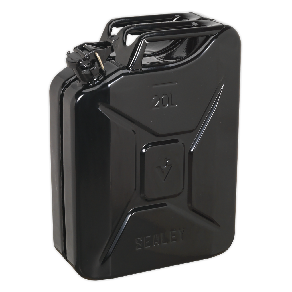Sealey Jerry Can 20L - Black