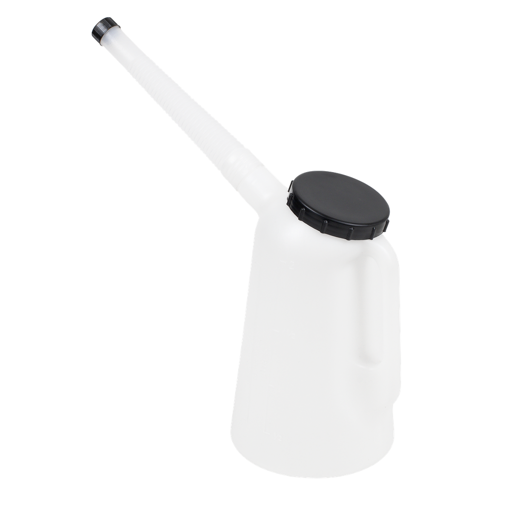 Sealey Oil Container with Lid & Flexible Spout 2L