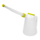 Sealey Oil Container with Flexible Spout 5L - Lime Lid