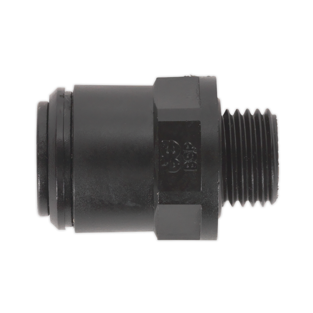 John Guest® Straight Adaptor 6mm x 1/4"BSP - Pack of 5