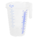 Sealey Translucent Measuring Jug 1L