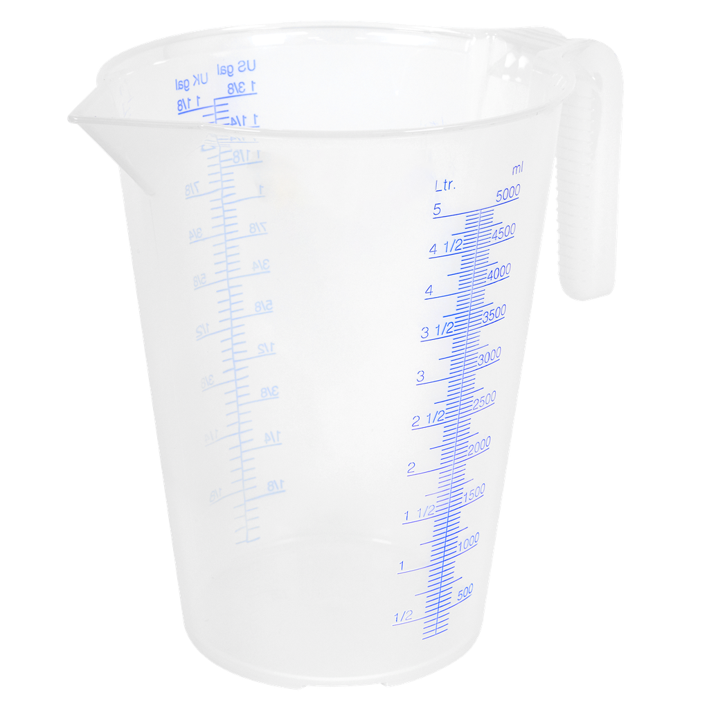 Sealey Translucent Measuring Jug 5L
