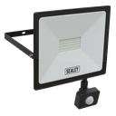 Sealey Extra-Slim Floodlight with PIR Sensor 50W SMD LED