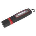 Rechargeable 360° Inspection Light 8W & 3W SMD LED - Black