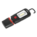 Sealey Rechargeable 360° Inspection Light 3W COB & 1W SMD LED - Black