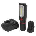 Sealey SV12 Series 8W COB LED Inspection Light with Battery & Ch