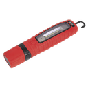 Rechargeable 360° Inspection Light 8W & 3W SMD LED - Red