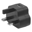 USB Mains Charger 5V⎓1A