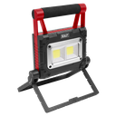 Sealey Rechargeable Solar Powered Portable Floodlight 15W COB LED