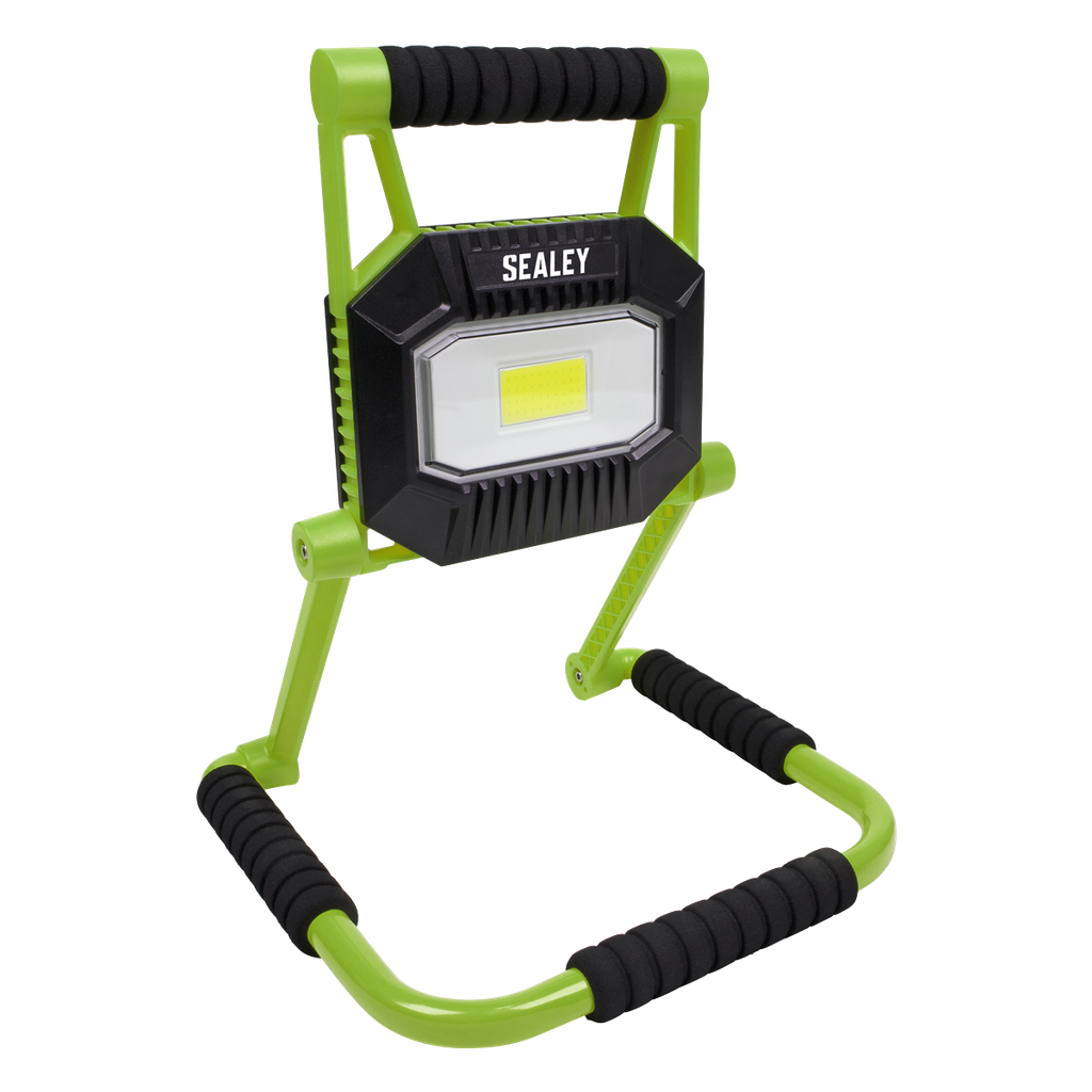 Sealey Rechargeable Portable Fold Flat Floodlight 20W COB LED