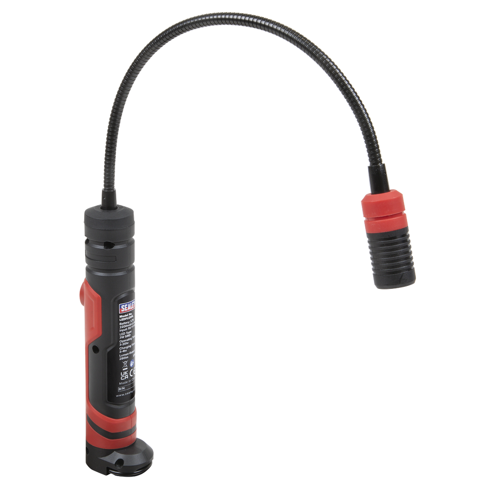 Sealey Rechargeable Flexi Magnetic Pick-Up Tool Light 3W SMD LED
