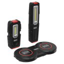 Sealey Inspection Light with Double Wireless Charging Base 3W & 5W COB LED