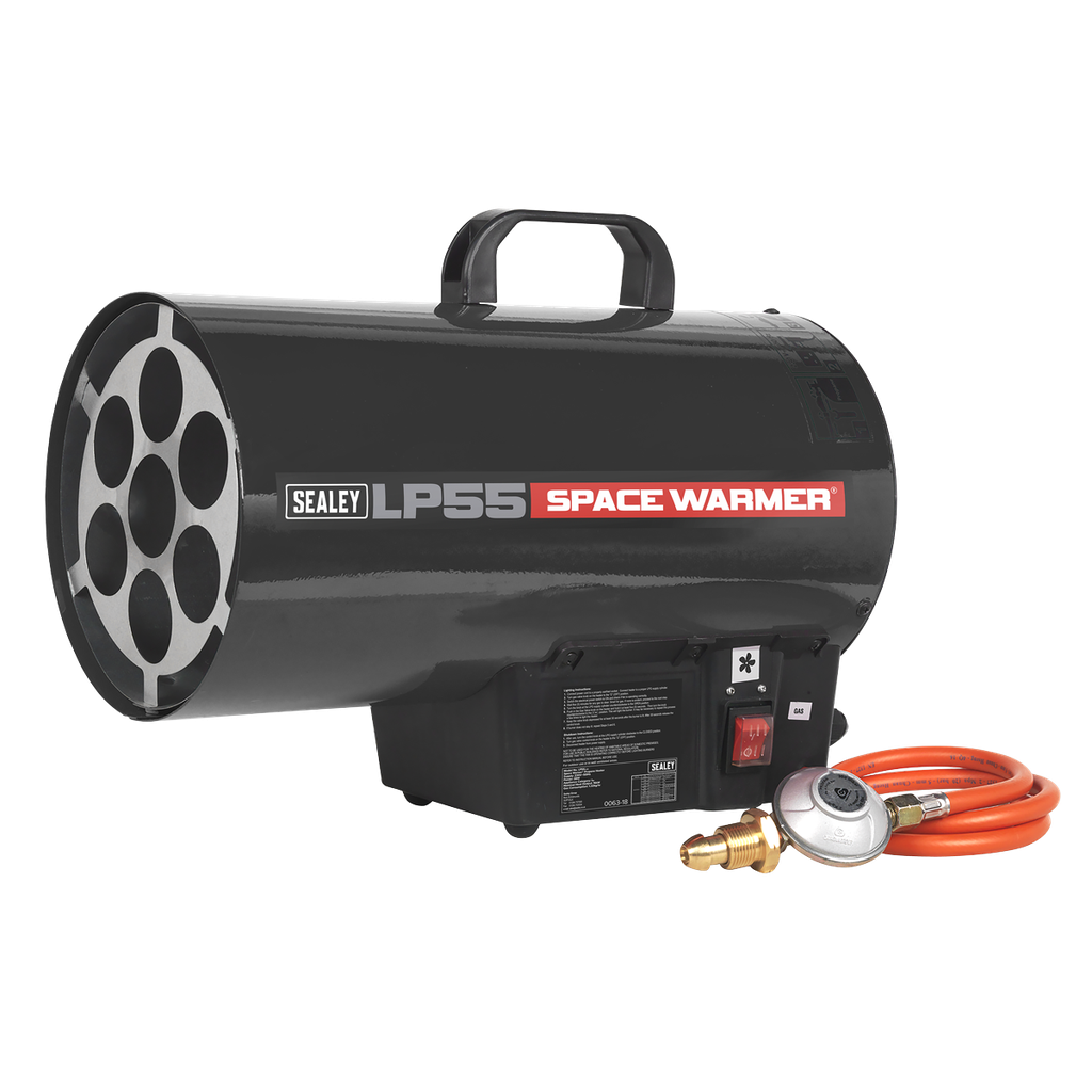 Sealey Space Warmer® Propane Heater 54,500Btu/hr(16kW)