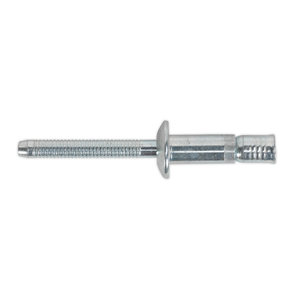 Sealey Zinc Plated Steel Structural Rivet 6.3 x 23mm - Pack of 100